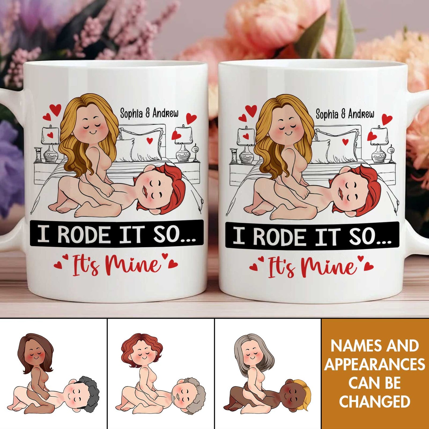 Couple - I Rode It So It's Mine - Personalized Mug