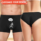 Couple - Funny Love Chase - Boxer & Woman's Underwear