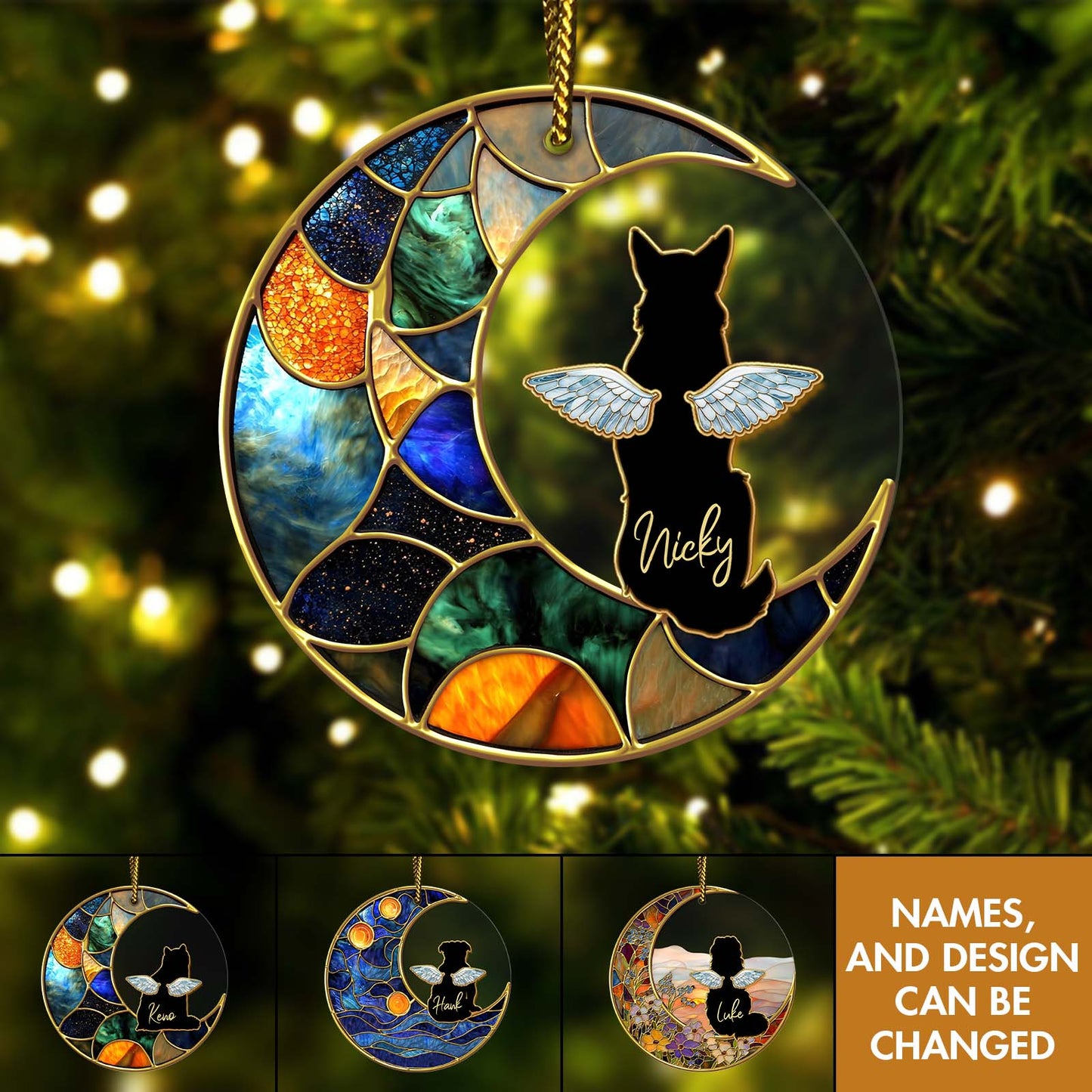 Pet Lover - Pet Memorial - Personalized Pet Ornament