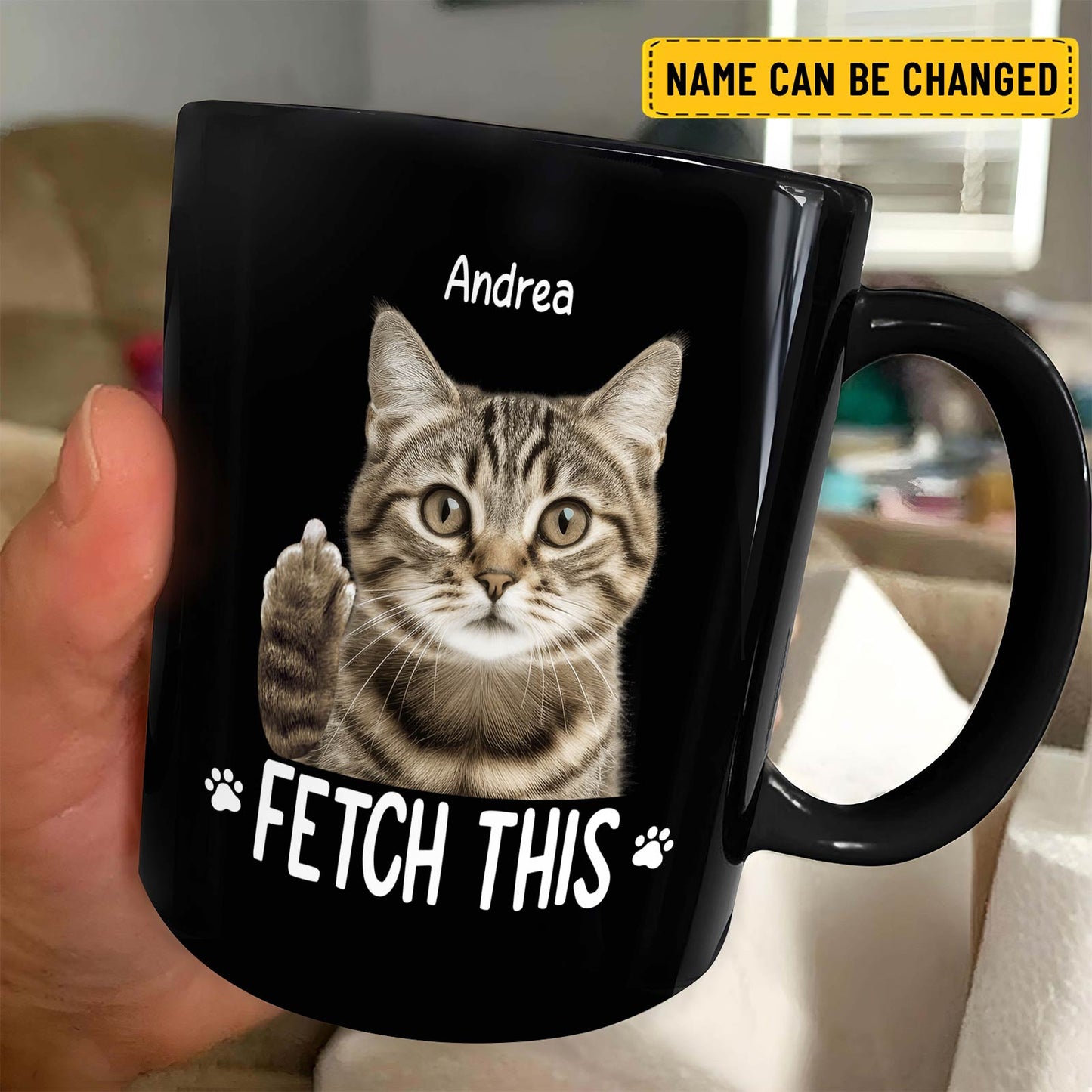 Animal - Fetch This - Personalized Mug