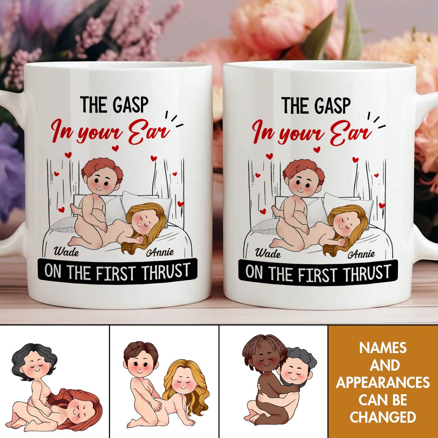 Couple - First Thrust - Personalized Mug