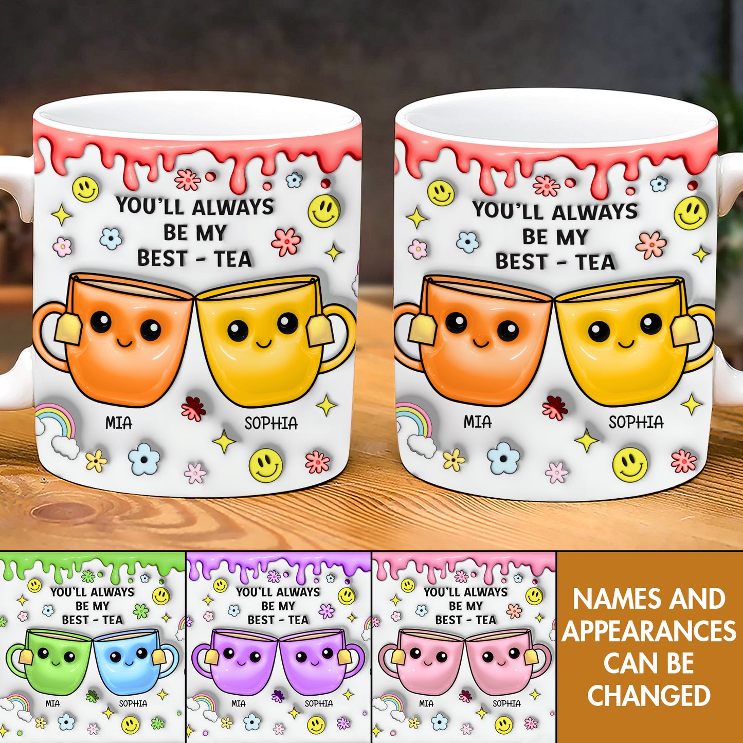 Friends - You'll Always My Best-Tea - Personalized Mug