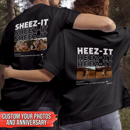 Couple - Heez-it Sheez-it - Personalized Shirt