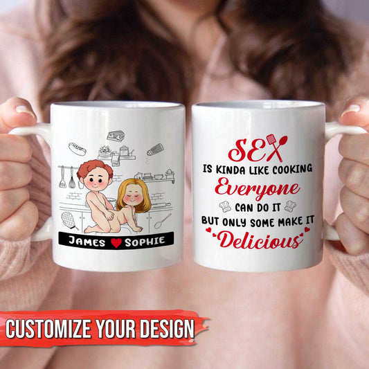 Couple - Only Some Make It Delicious - Personalized Mug