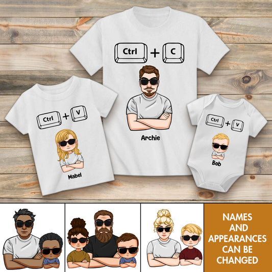 Family - Copy & Paste - Personalized Family Shirts