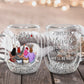 Bestie - Good Friends Are Like Stars, You May Not Always See Them, But You Know They're Always There - Personalized Double Walled Glass Mug