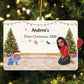 Family - Baby's First Christmas 2024 - Personalized Acrylic Slider Card