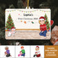 Family - Baby's First Christmas 2024 - Personalized Acrylic Slider Card