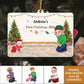 Family - Baby's First Christmas 2024 - Personalized Acrylic Slider Card