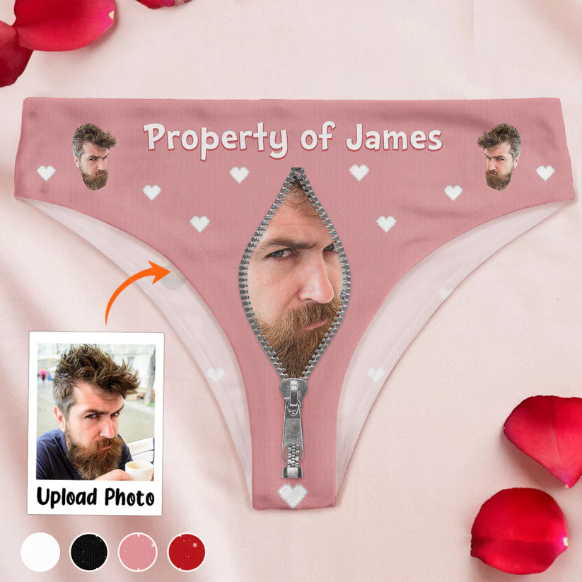 Couple - Property Of - Personalized Woman's Underwear