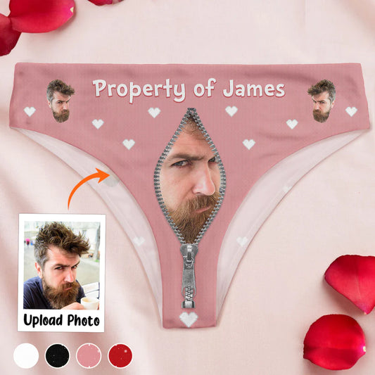 Couple - Property Of - Personalized Woman's Underwear