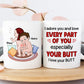 Couple - I Adore You And Love - Personalized Mug
