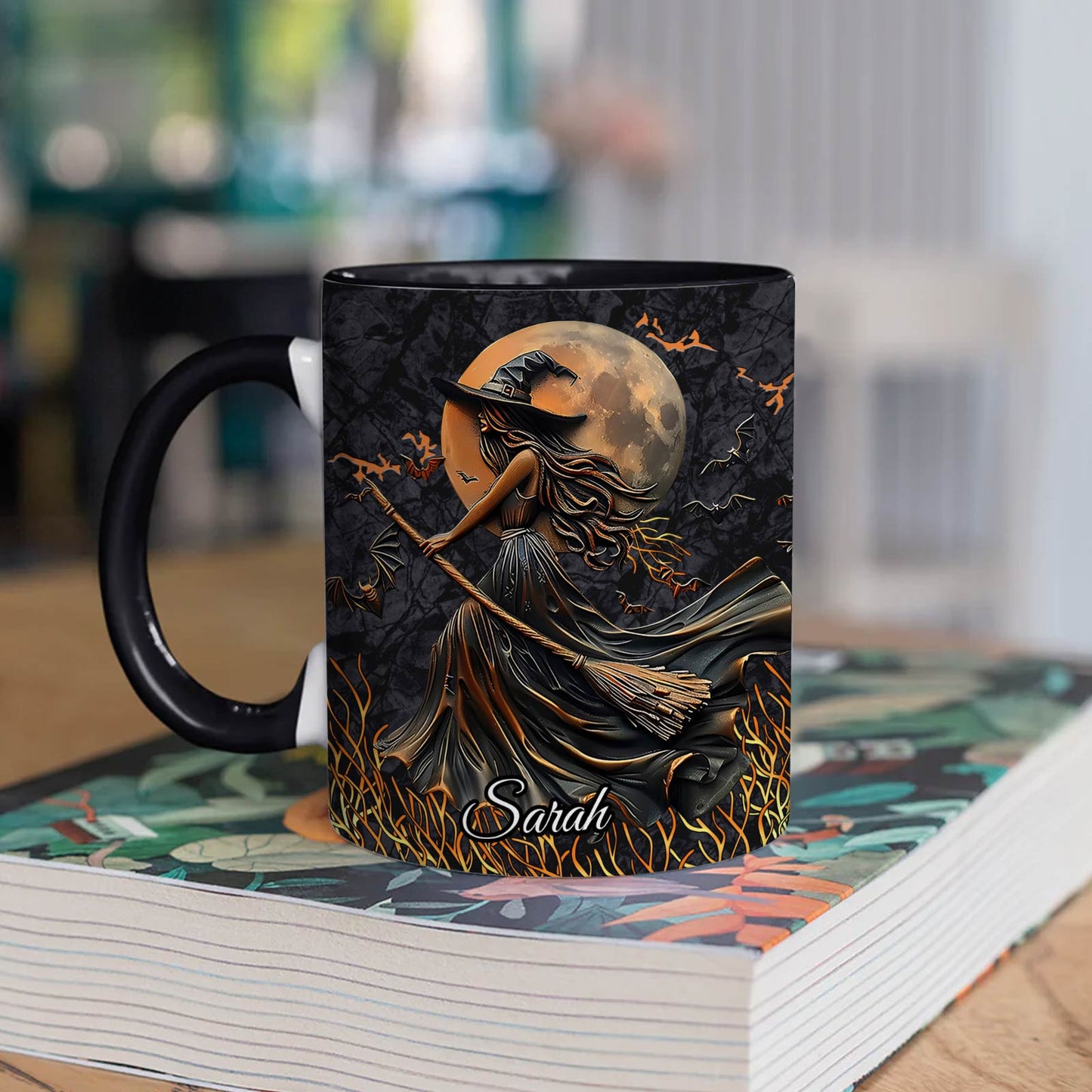 Beautiful Witch - Personalized Accent Mug Ver2