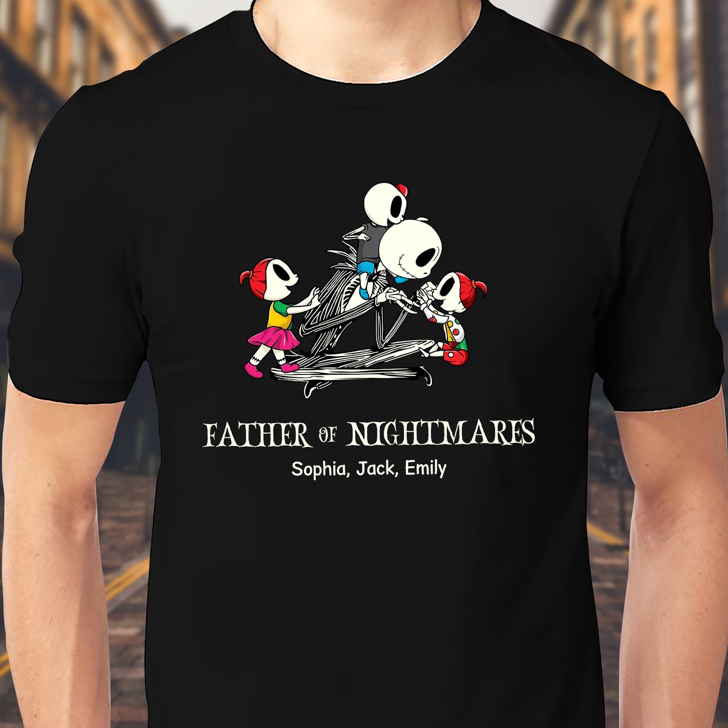 Family- Mother Of Nightmares - Mom and Children Personalized Shirt