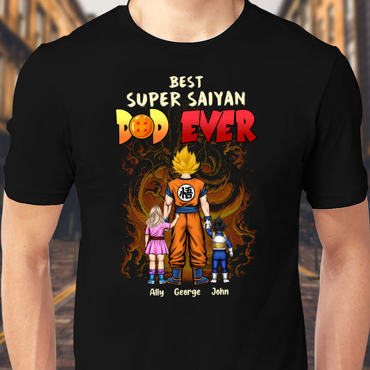 Family - Super Dad Ever - Personalized Shirt