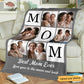 Mother - Best Mom Ever Love You To The Moon And Back - Photo Personalized Blankets