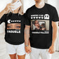 Couple - Trouble - Personalized T-shirt & Sweater