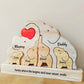 Family - Elephant Family - Personalized Wooden Puzzle