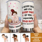 Couple - I Adore You And Love Every Part Of You Especially Your Butt - Personalized Tumbler