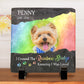 Pet Lovers - I Crossed The Rainbow Bridge Knowing I Was Loved - Personalized Memorial Stones