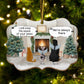 Pet Lovers - They Still Talk About You Memorial - Personalized Medallion Wooden Ornament