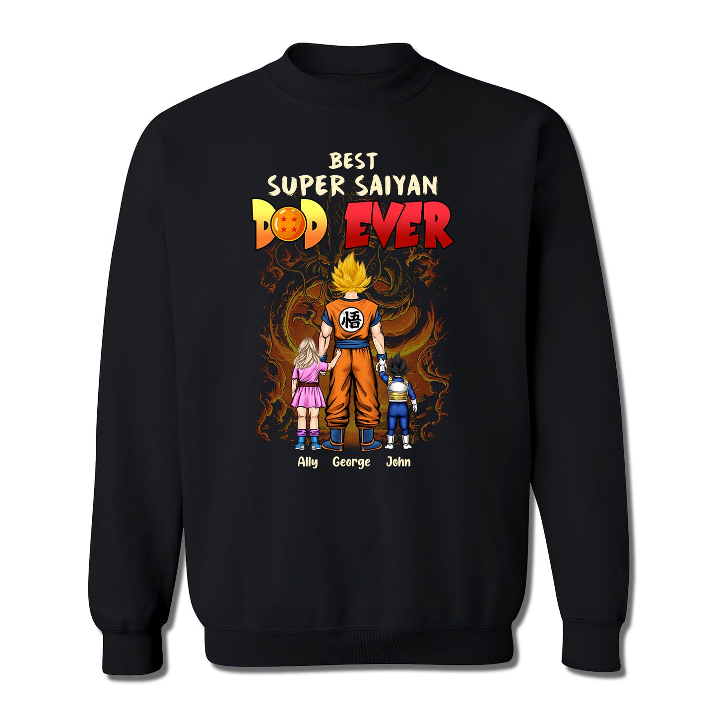 Family - Super Dad Ever - Personalized Shirt