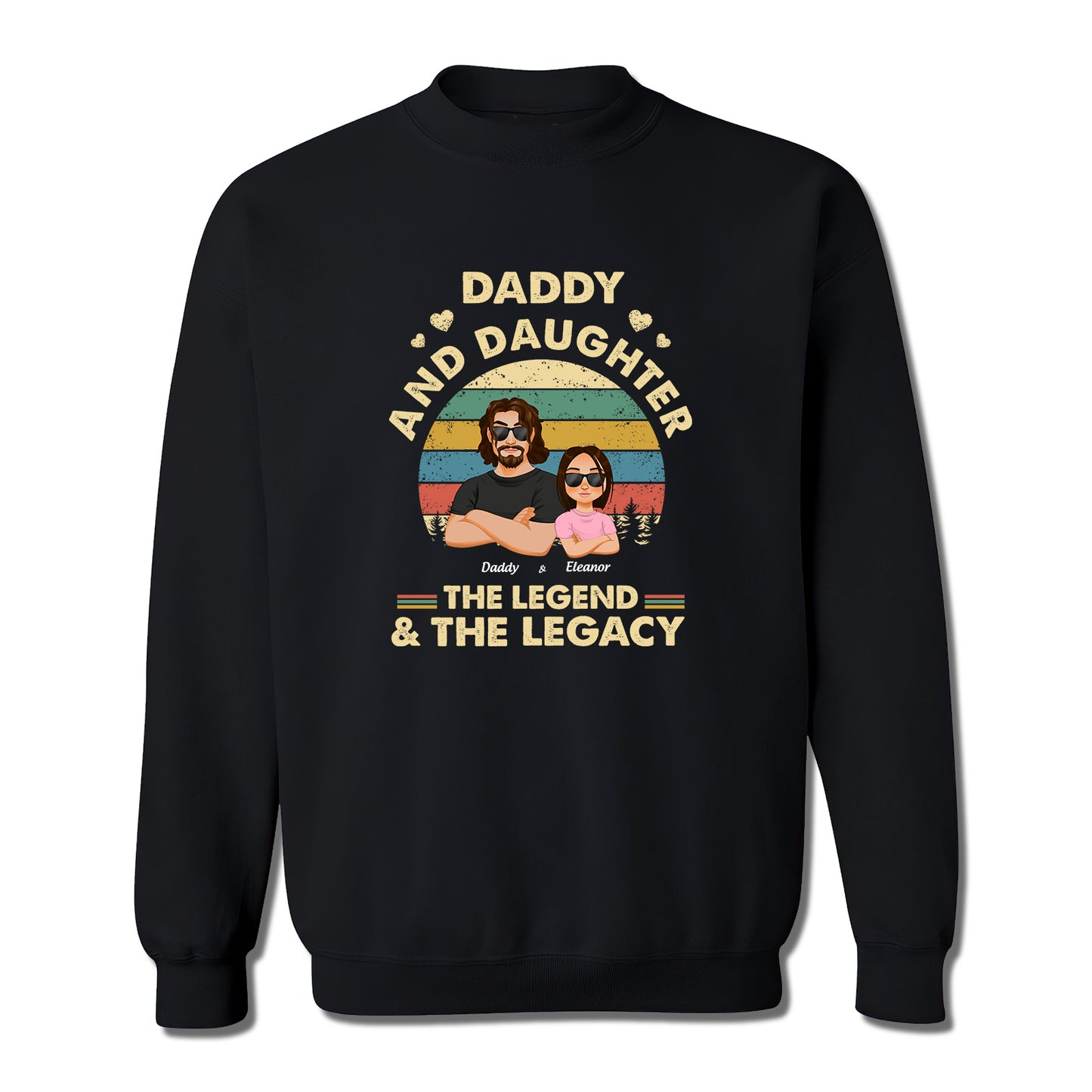 Father - The Legend And The Legacy - Personalized Shirt