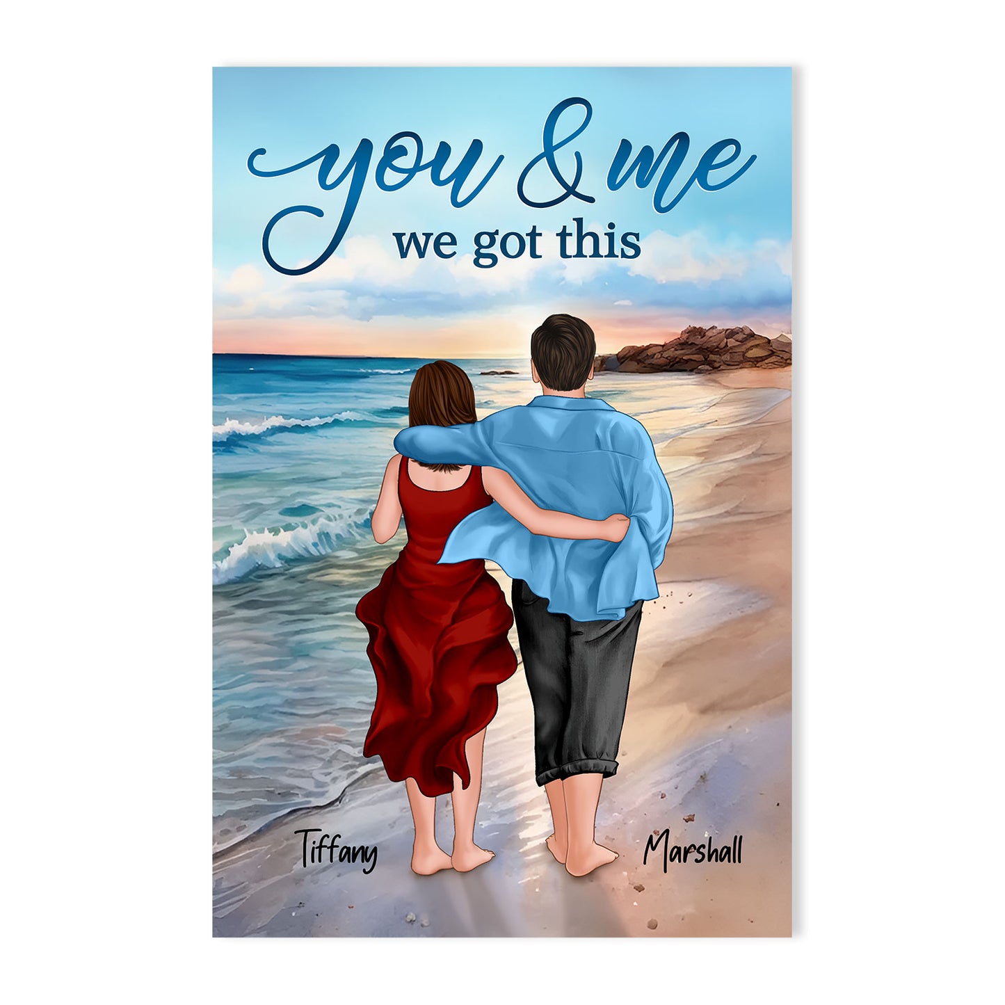 Couple - You & Me We Got This - Personalized Poster