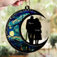 Couple - From Our First Kiss Till Our Last Breath - Personalized Suncatcher Ornament