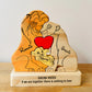 Family - The Lion King Slim Version - Personalized Wooden Puzzle