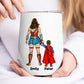 Mother - Mom You're My Superhero And Always Will Be - Personalized Tumbler