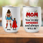 Mother - Mom You're My Superhero And Always Will Be - Personalized Tumbler