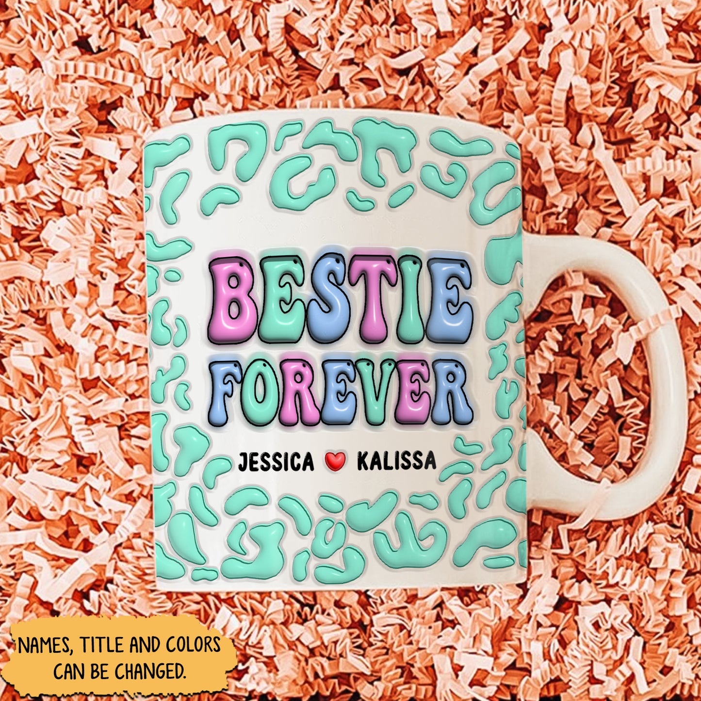 Friend- Bestie Forever-  Personalized Mug