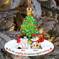 Pet Lovers - On The Naughty List & We Regret Nothing - Personalized Wooden Ornament