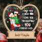 Couple - Couple Forever Yours - Personalized 2-Layered Mix Ornament