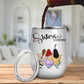 Sisters - Sisters Forever- Personalized Wine Tumbler