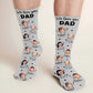 Father - Love You Dad - Personalized Socks