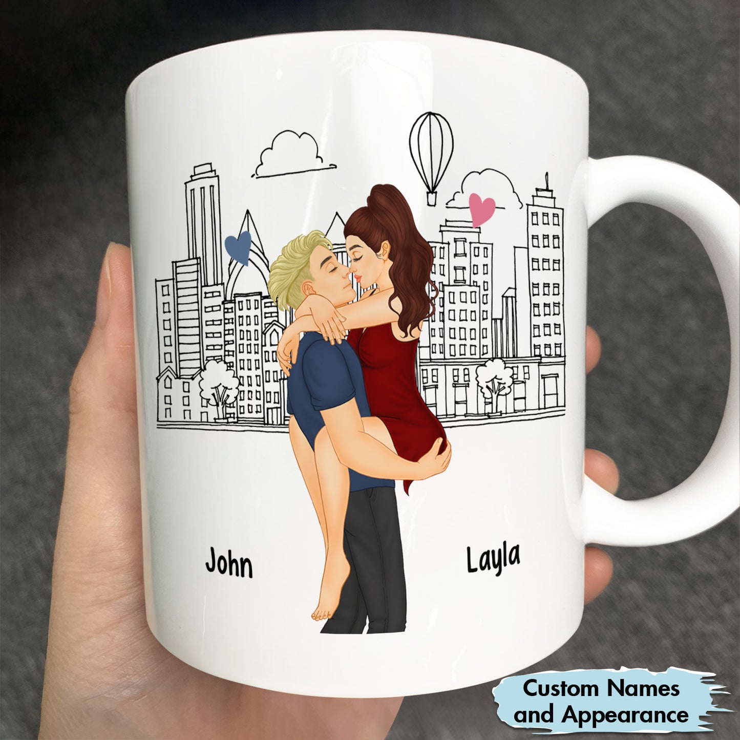 Couple - 10 Reasons Why I Love You - Personalized Custom Mug