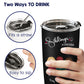Customizable Stainless Steel Tumbler for Siblings - 20oz
