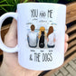 Family - You And Me & The Dogs - Personalized Mug