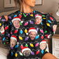 Family - Custom Face Christmas Family Silly Xmas Leds - Personalized Sweater