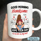 Couple - Good Morning Handsome - Personalized Mug