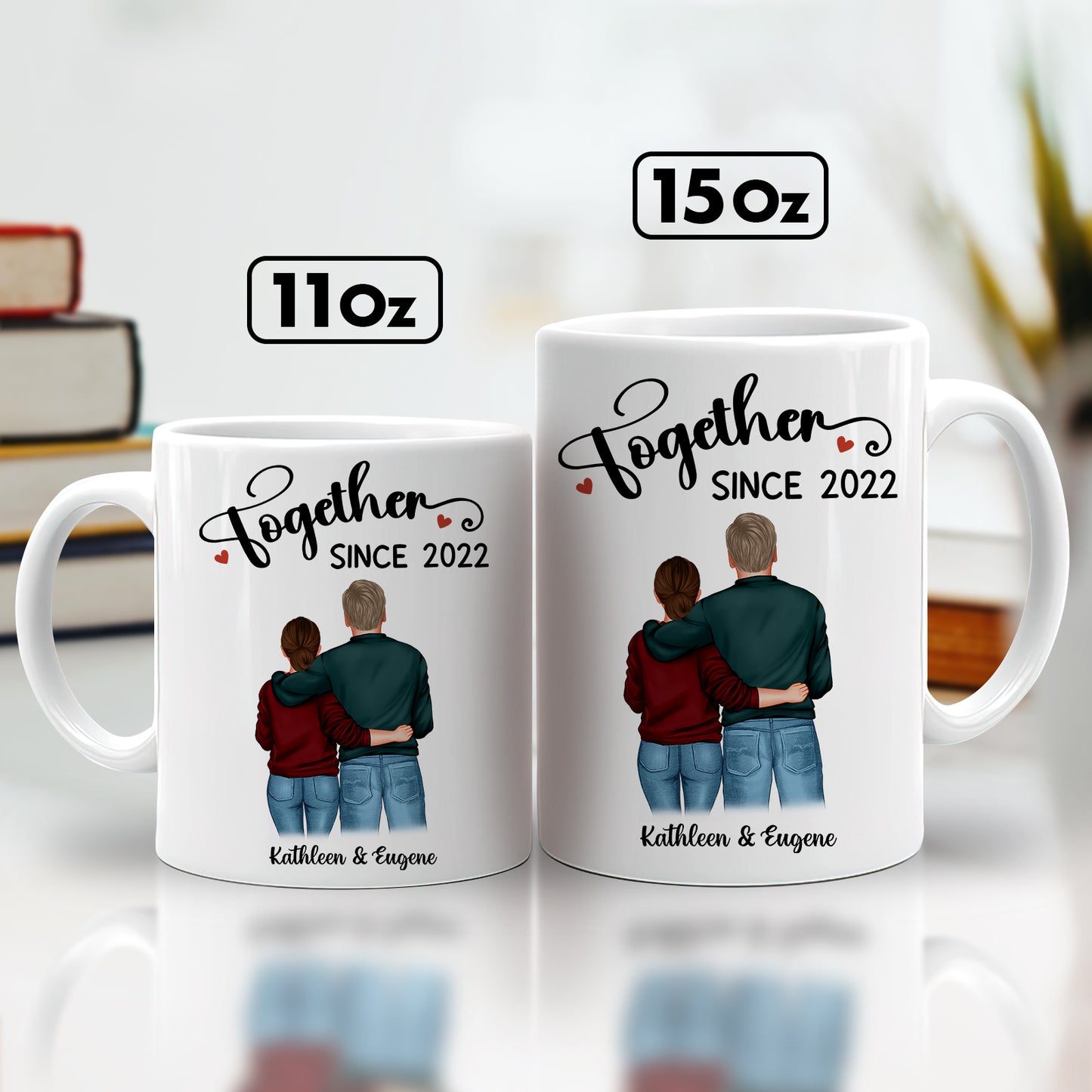 Couple - Together Since - Personalized Mug