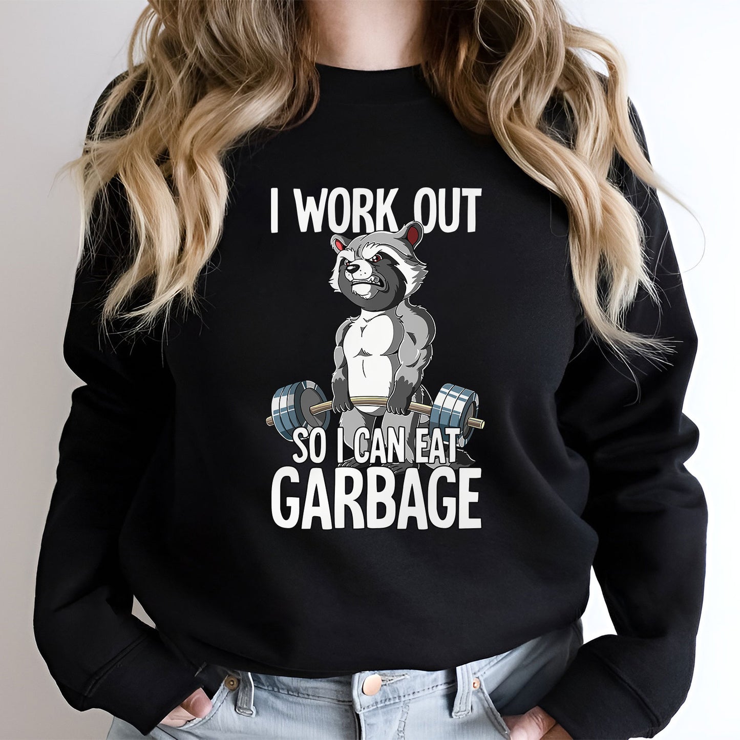 Workout - I Workout So I Can Eat Garbage - Personalized Shirt