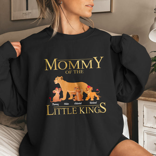 Mother - Mommy Of The Little Kings - Personalized Shirt