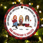 Our Friendship Is Endless Ver 2 - Personalized Ceramic Ornament